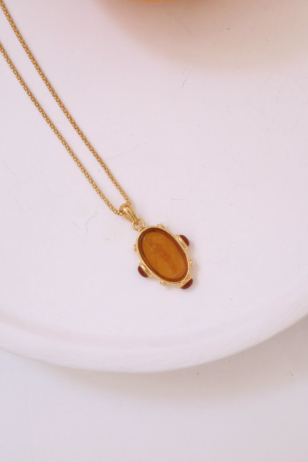 Venice Necklace - Amber