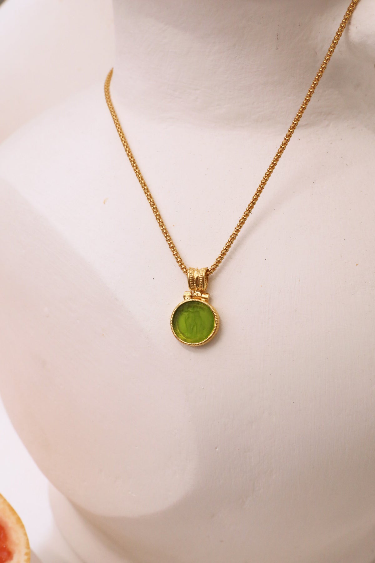 Florence Necklace - Green