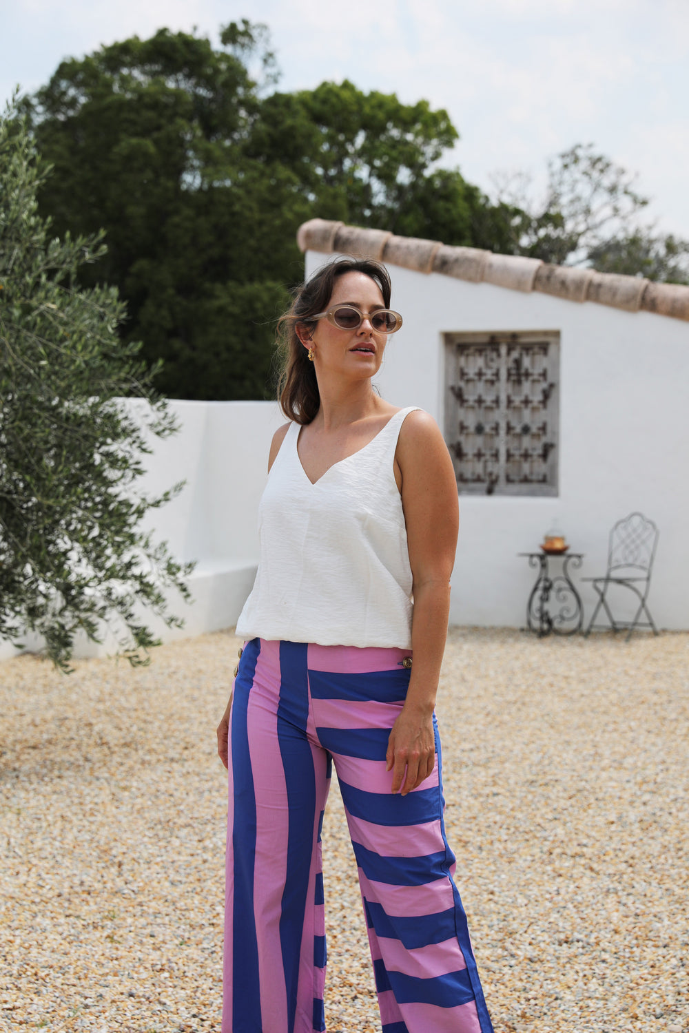 Paloma Pants - Marino - Frank And Dollys