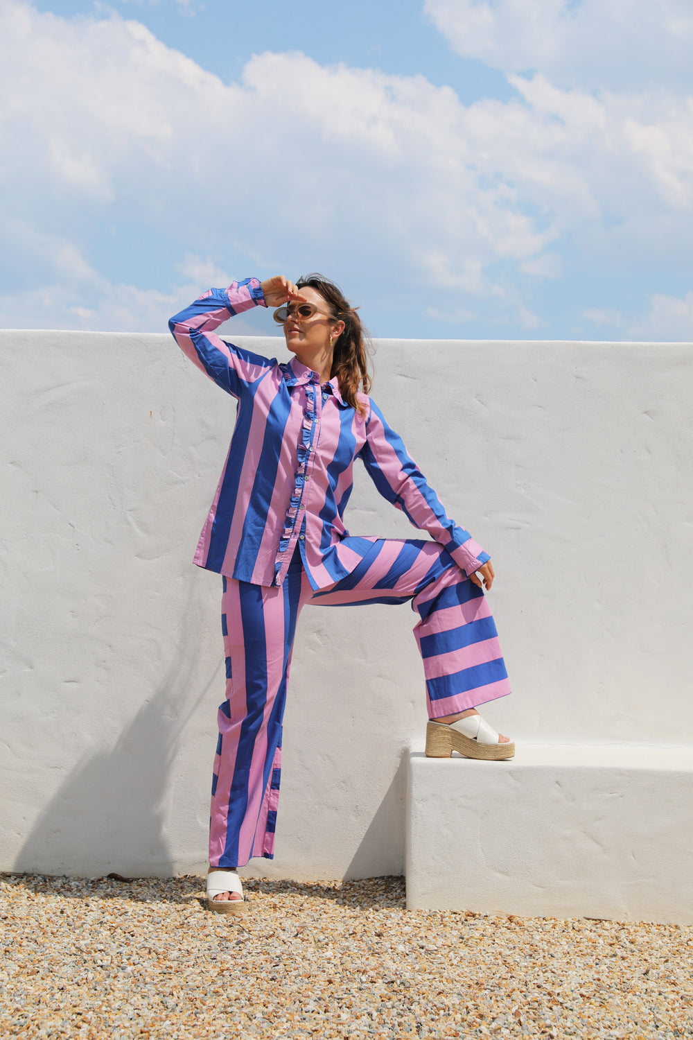 Paloma Pants - Marino - Frank And Dollys