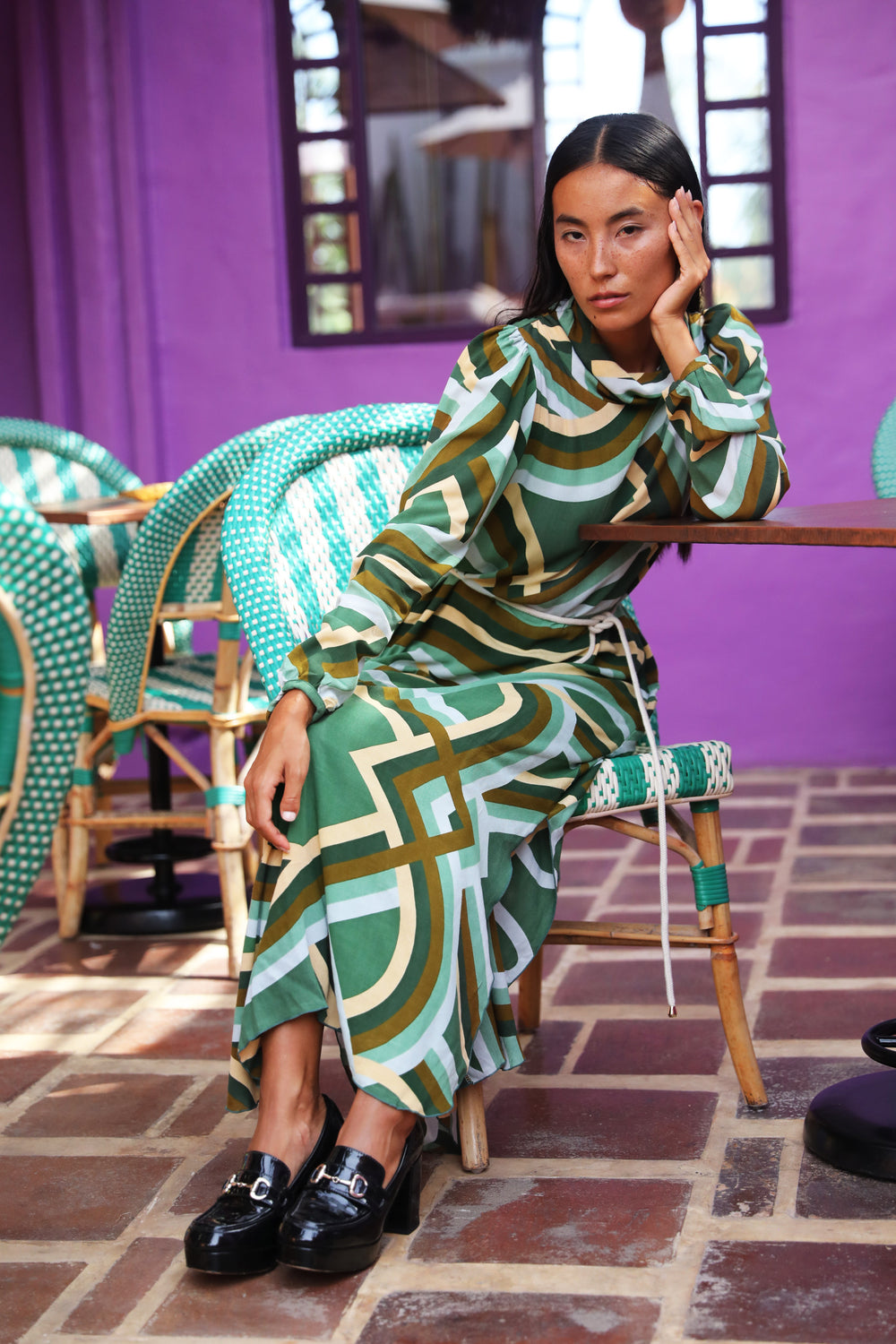 Astral Maxi Dress - Juniper