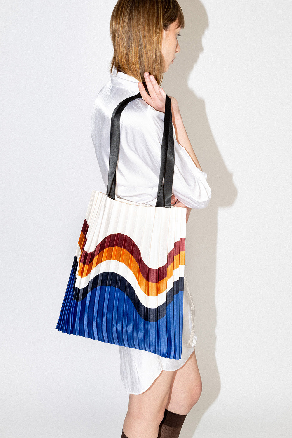 Pleated Multitudes Bag - Amalfi