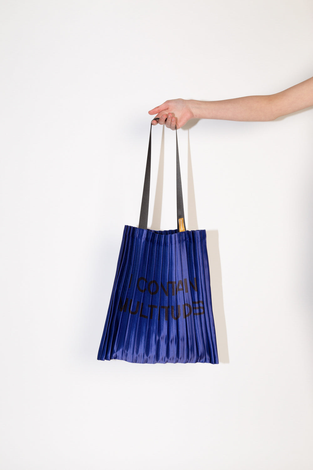 Pleated Multitudes Bag - Icon Blue