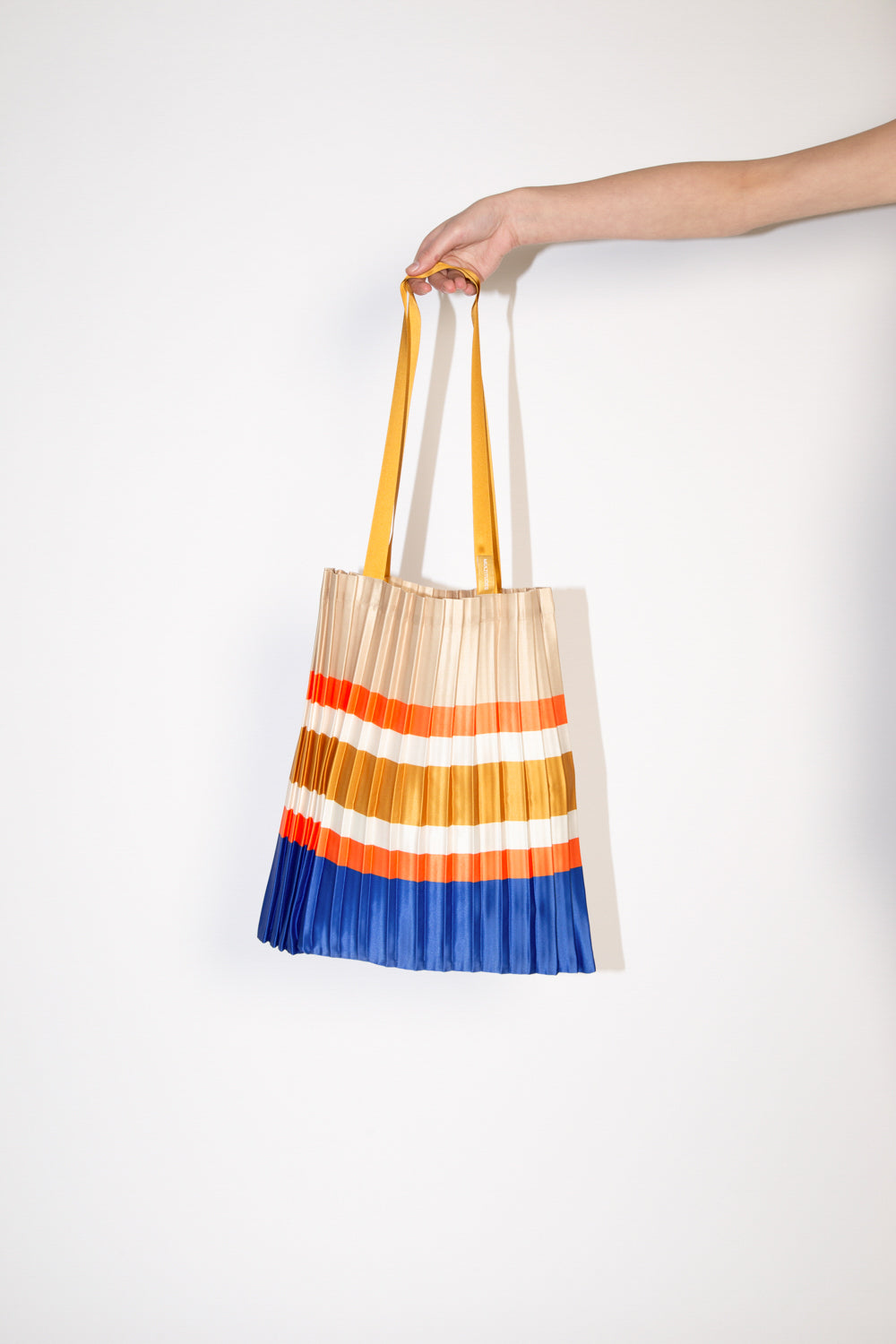 Pleated Multitudes Bag - Sands