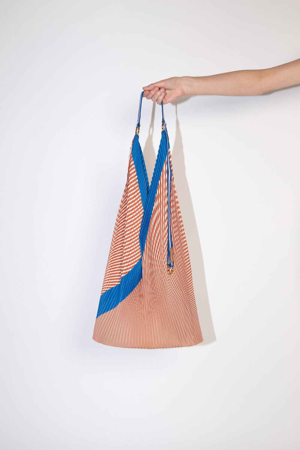 Pleated Y Bag - Anna Cobalt