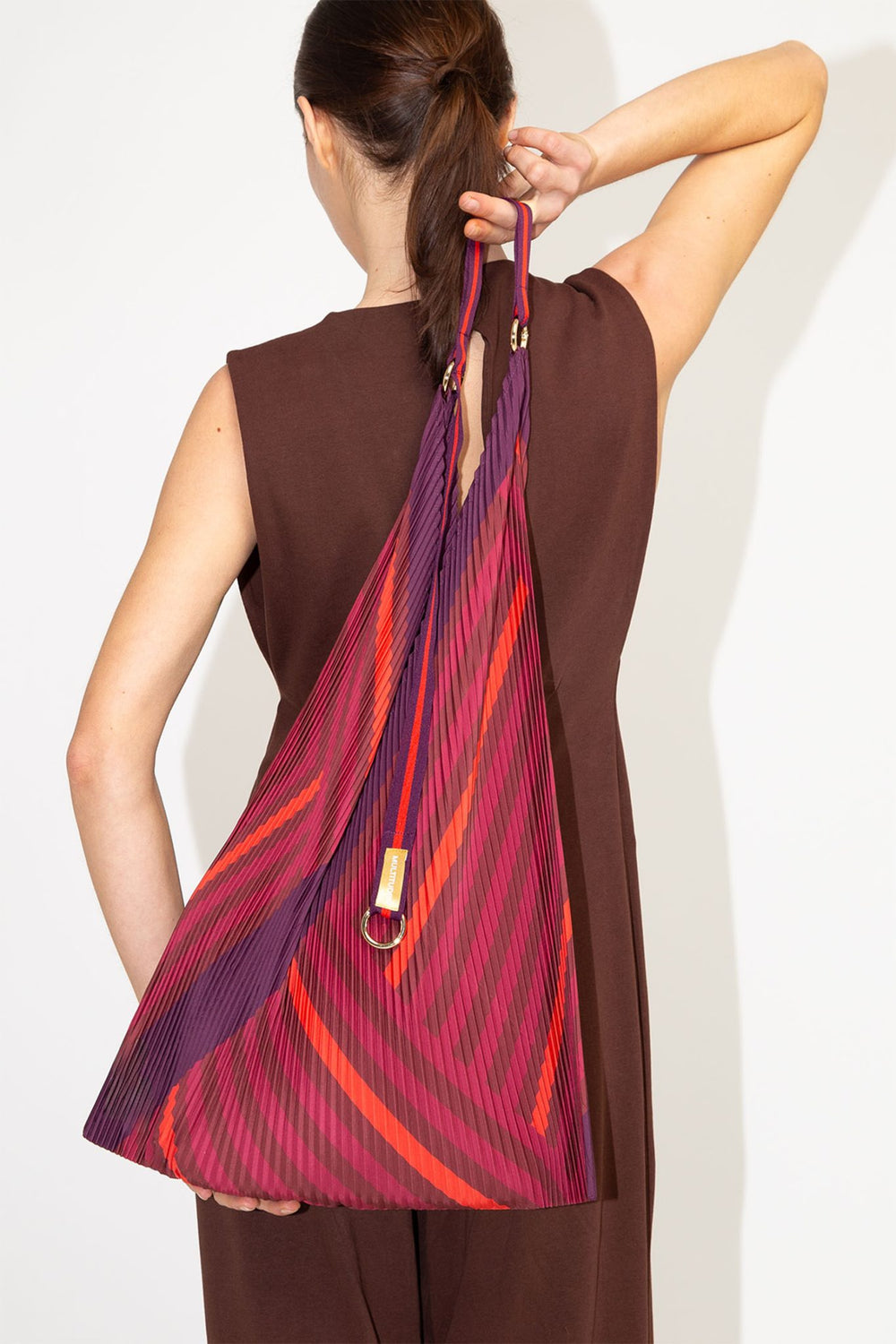 Pleated Y Bag - Stefania
