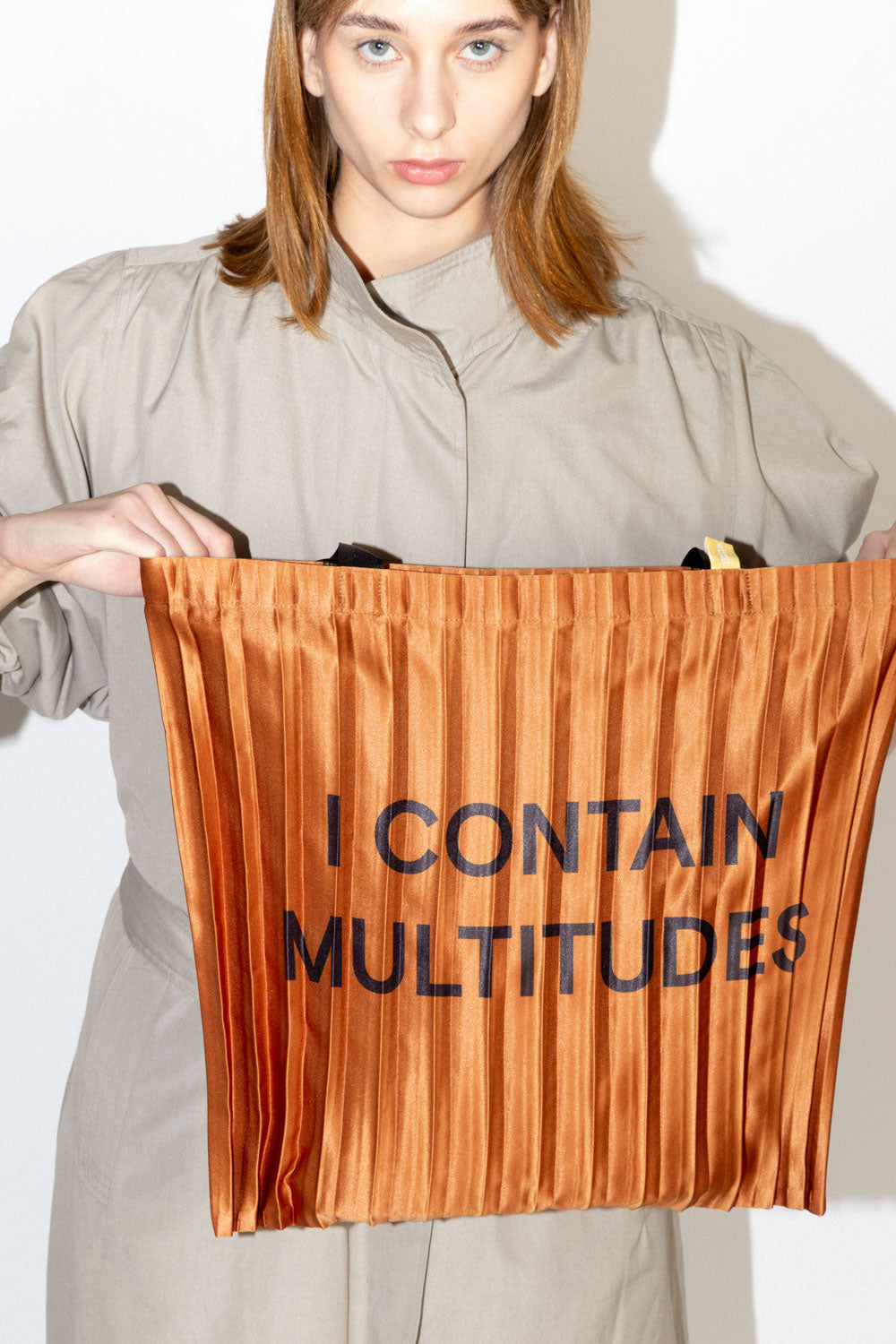 Pleated Multitudes Bag - Icon Nutshell