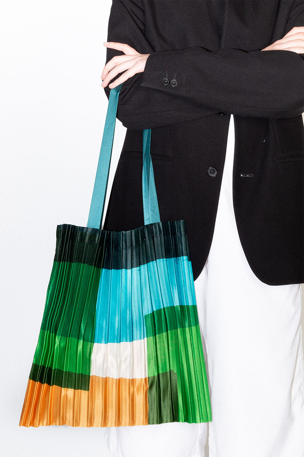 Pleated Multitudes Bag - Talamone