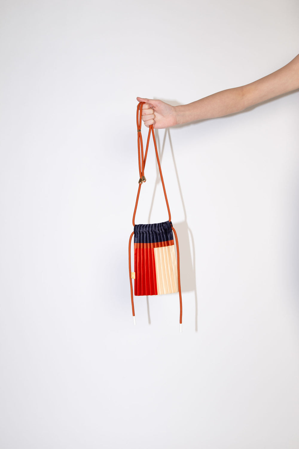 Pleated Crossbody Bag - Jasper