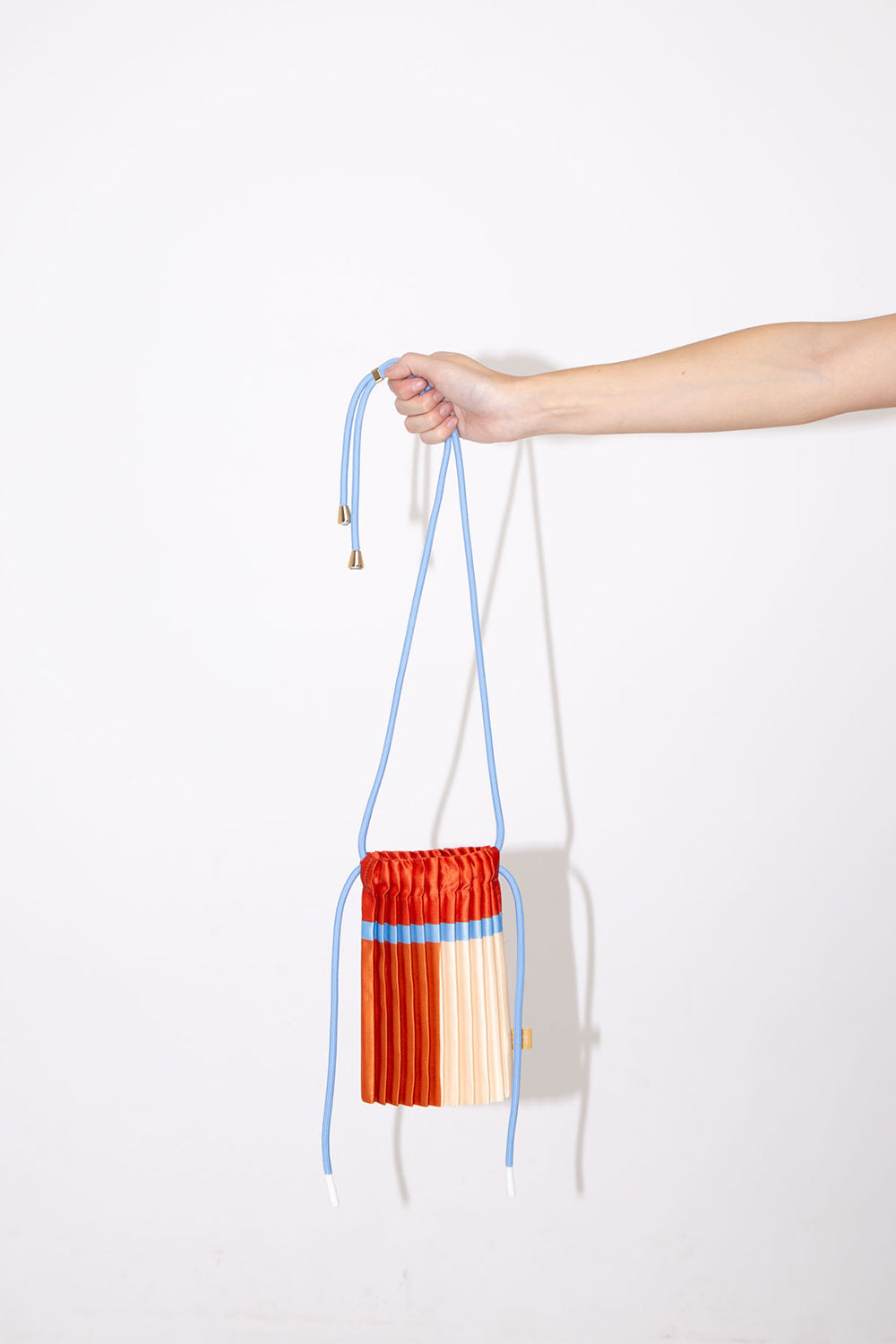 Pleated Crossbody Bag - Siena