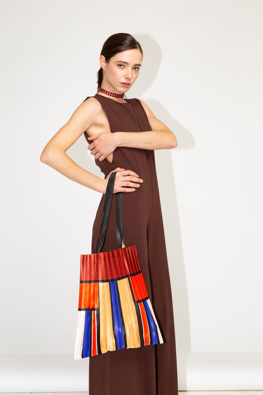 Pleated Multitudes Bag - Gallura
