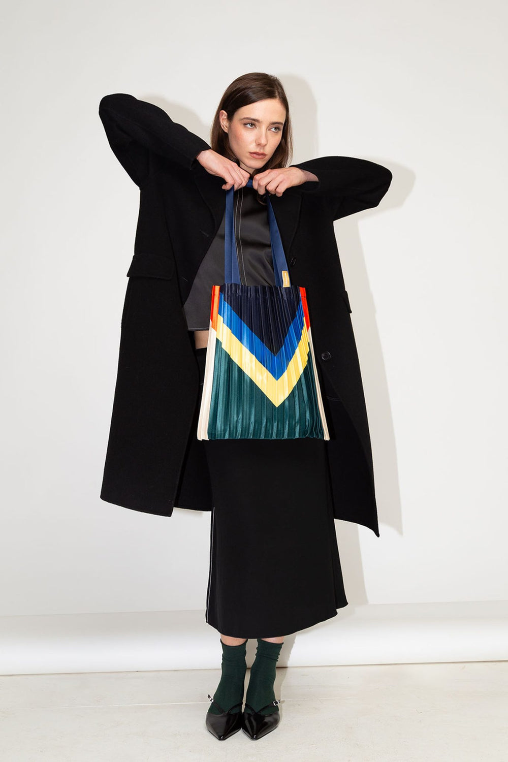 Pleated Multitudes Bag - Rei