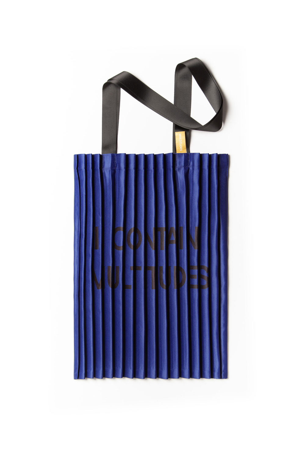 Pleated Multitudes Bag - Icon Blue