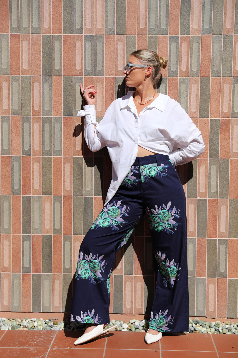 Casa Rosetta Pants - Navy