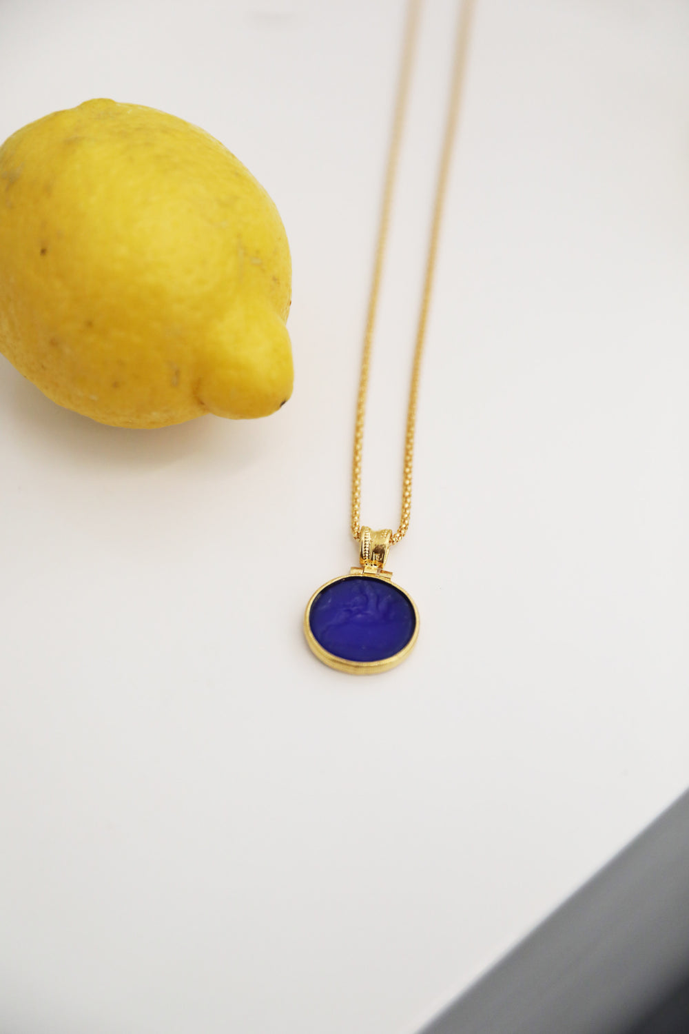 Roma Necklace - Cobalt