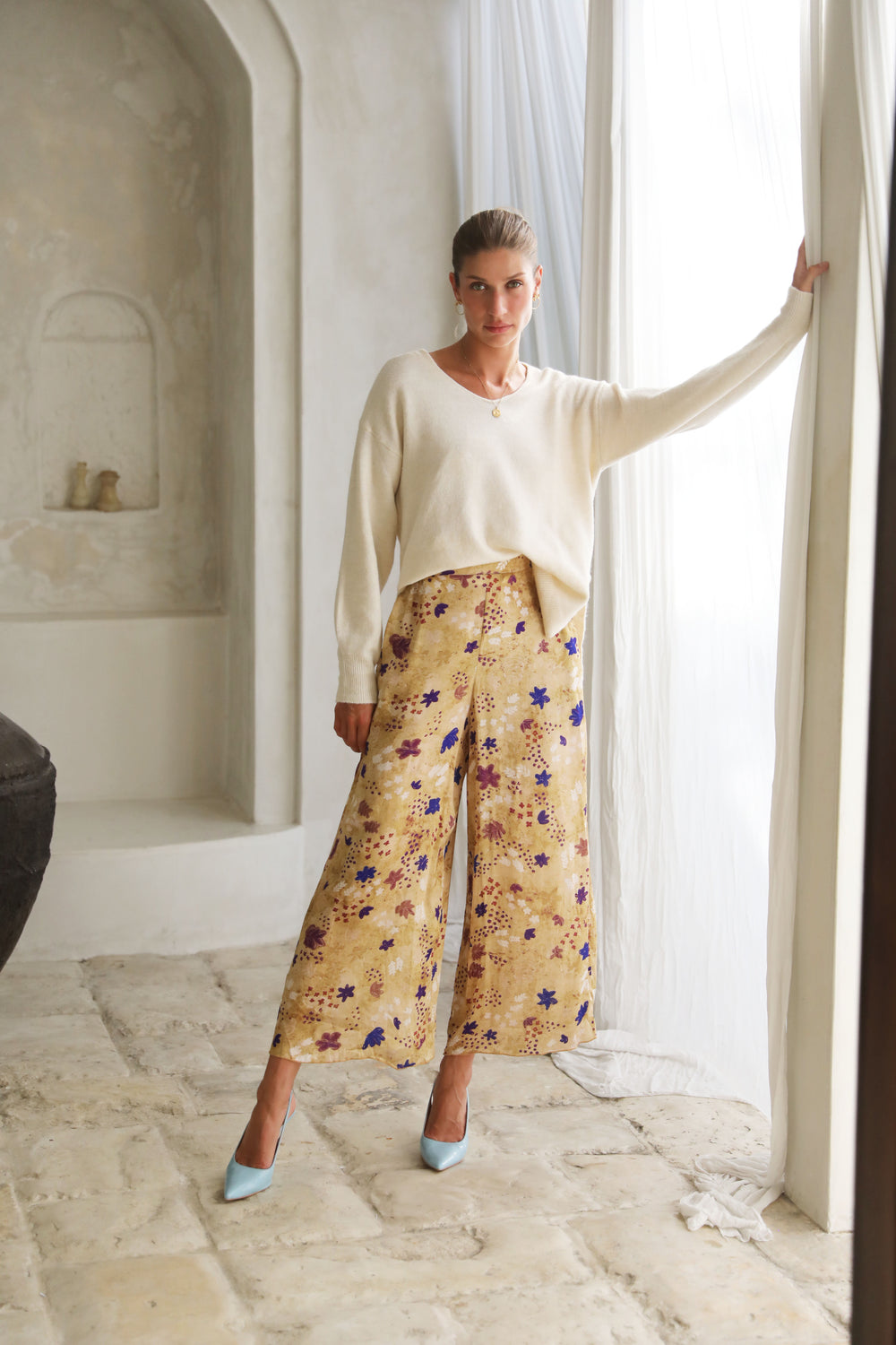 Viamo Pants - Gold