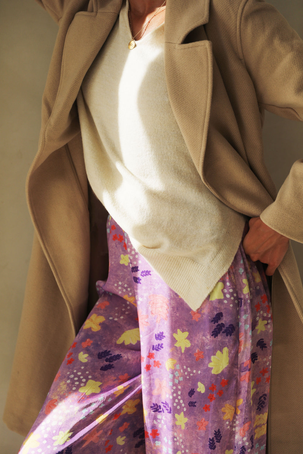 Viamo Pants - Lilac