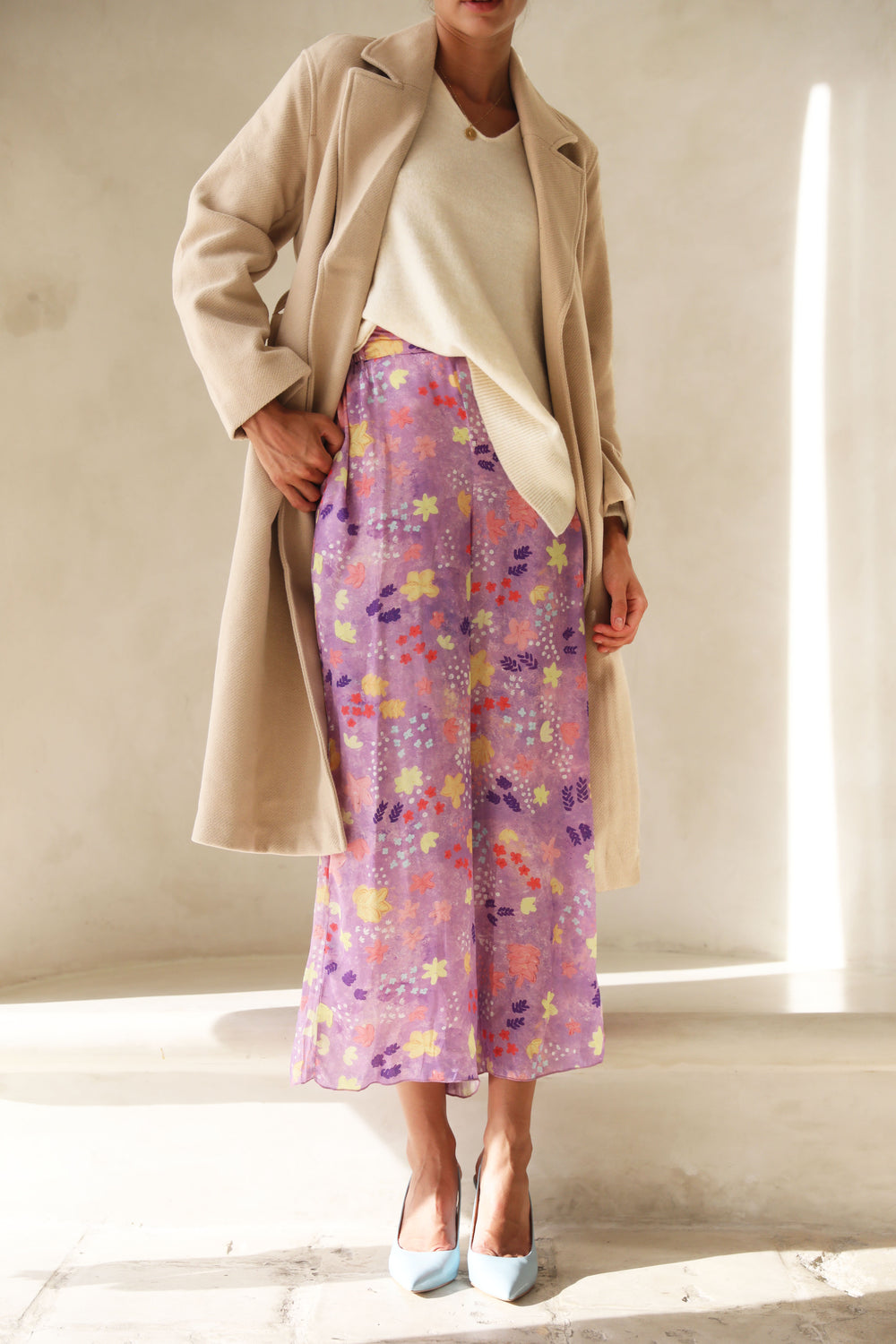 Viamo Pants - Lilac