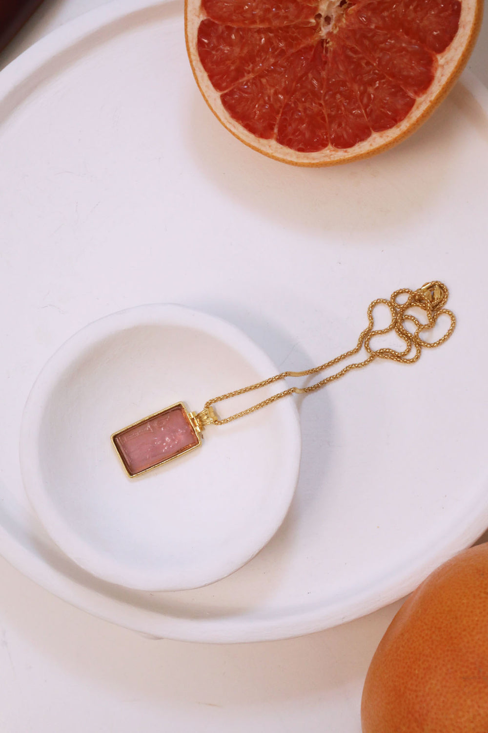 Roma Necklace - Soft Plum