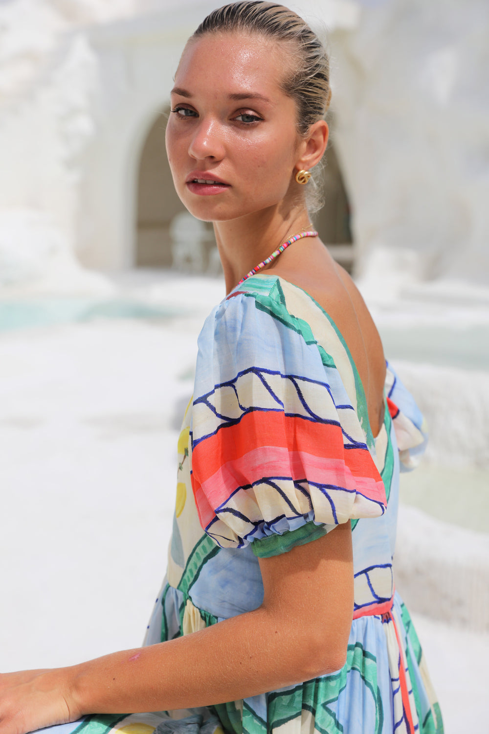 Cove Puff Sleeve Dress