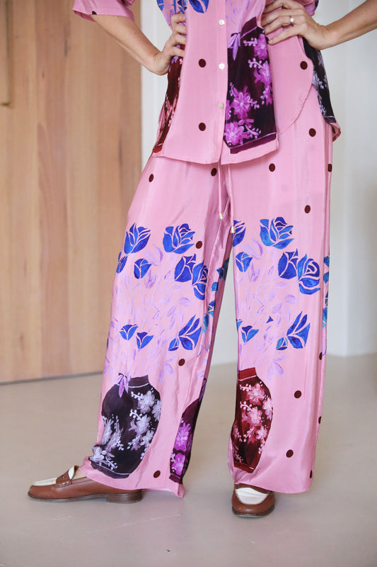 Rosé Pants - Blossom