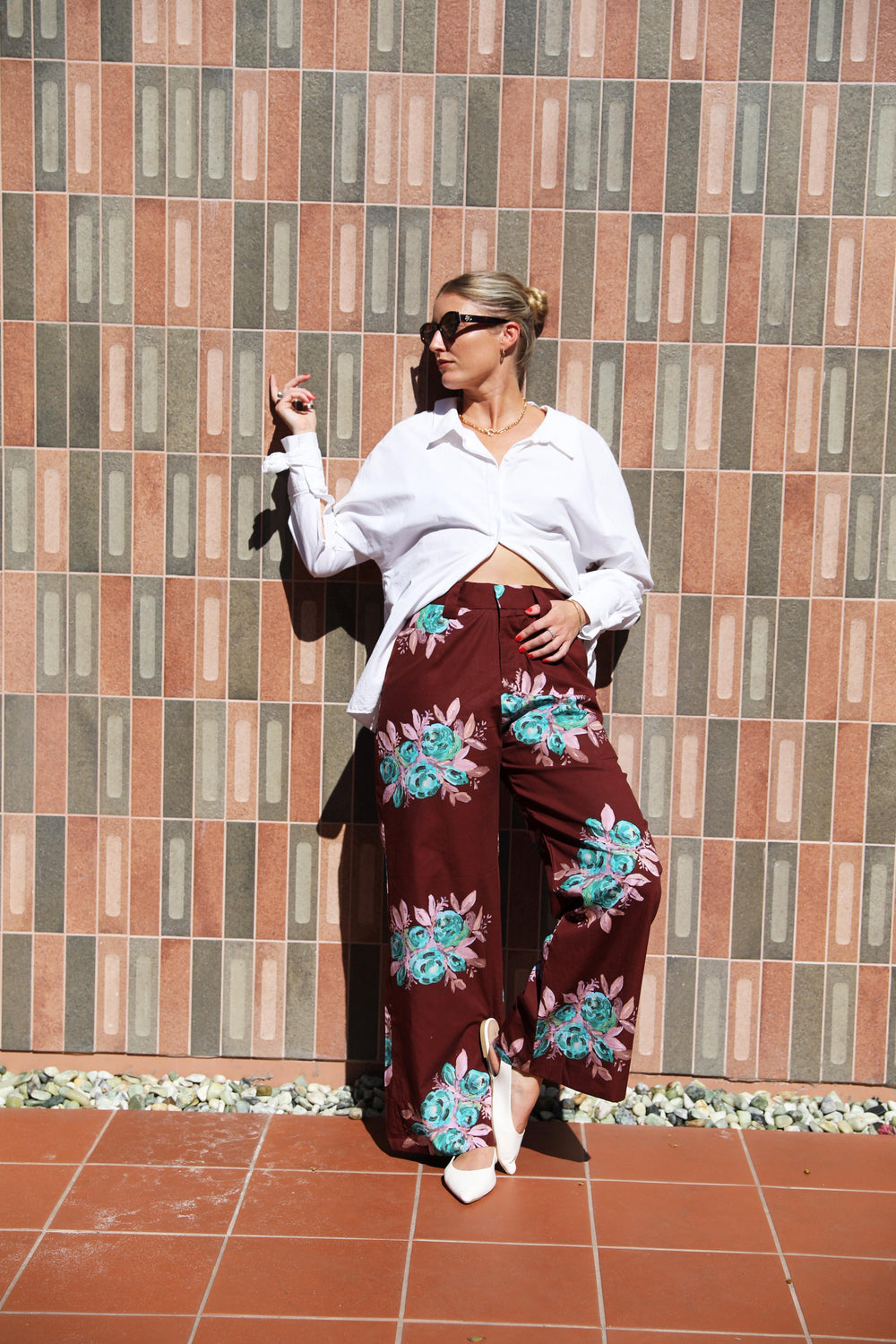 Casa Rosetta Pants - Rouge