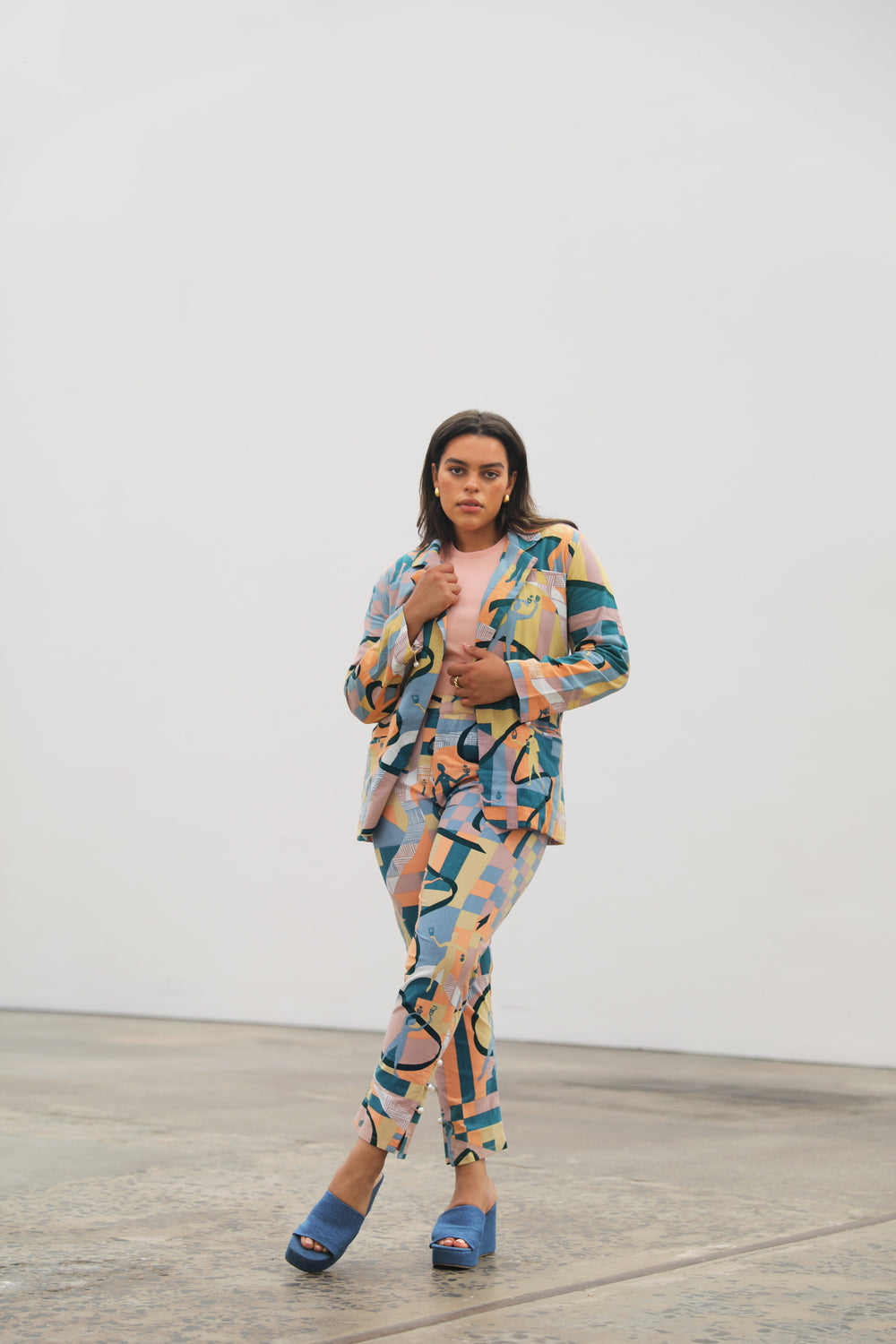 Main Street Blazer  - Multi