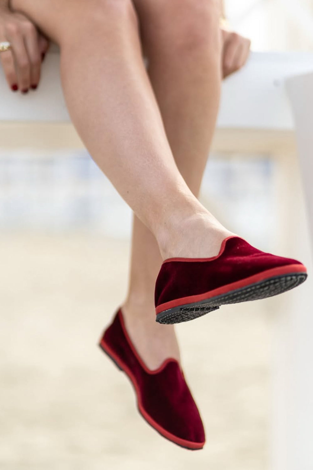 Velvet Shoes - Icon Red - Frank And Dollys