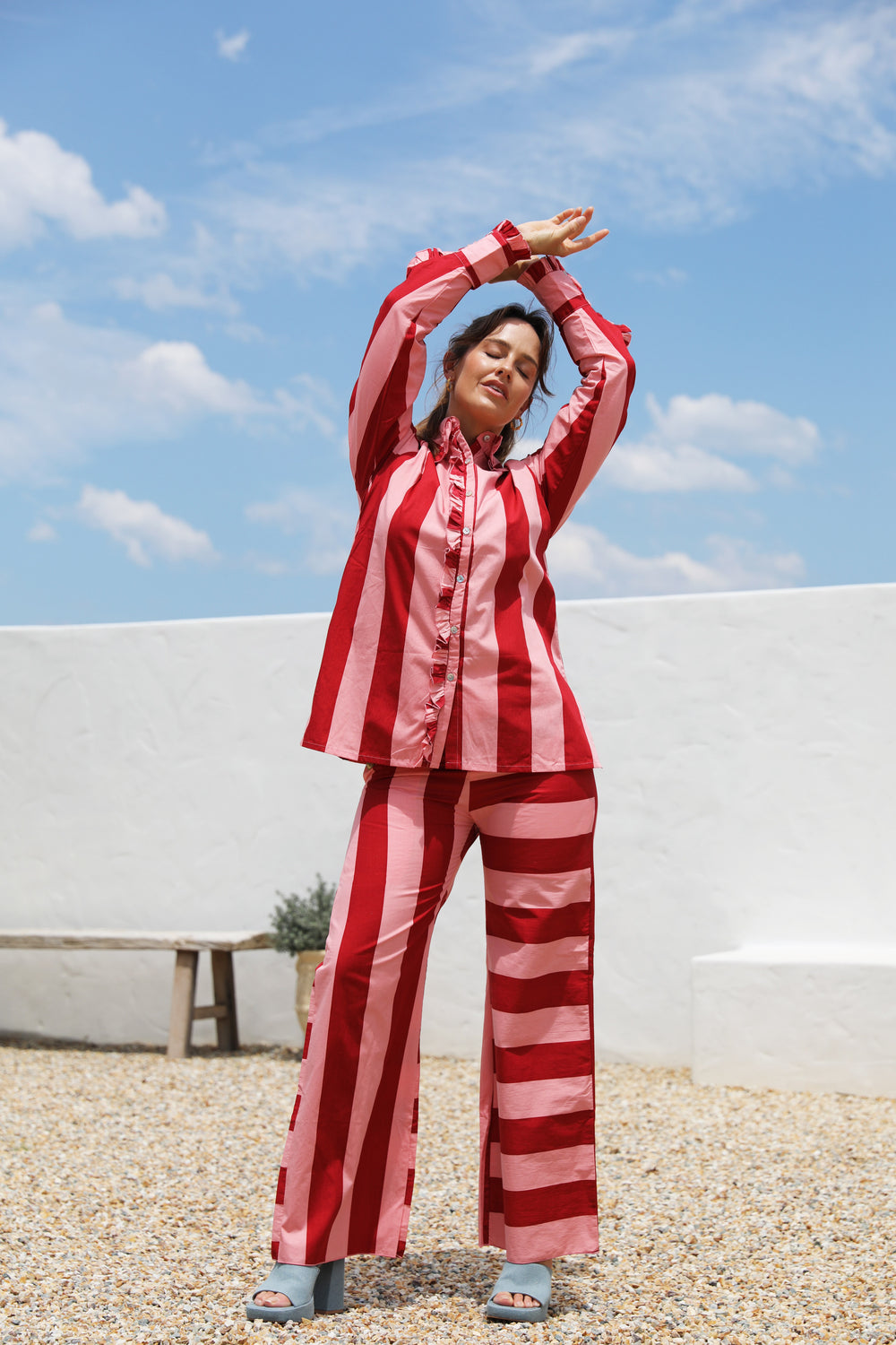 Paloma Pants - Vino - Frank And Dollys