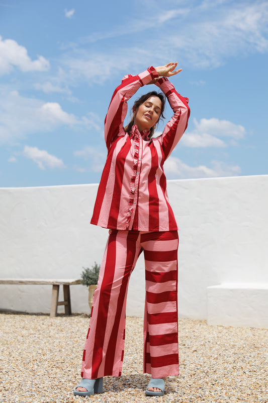 Paloma Pants - Vino - Frank And Dollys