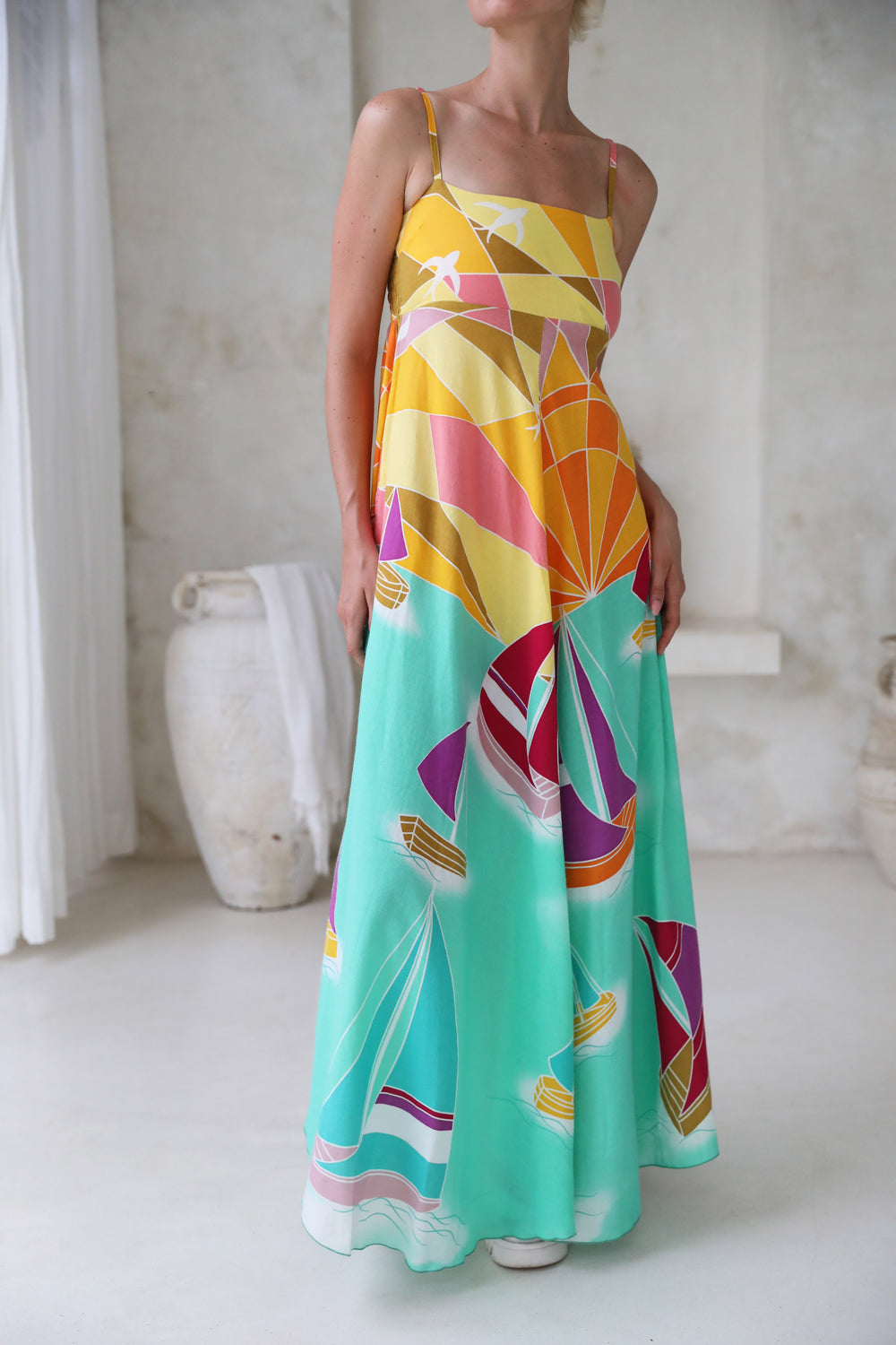 Yacht Club Maxi Dress