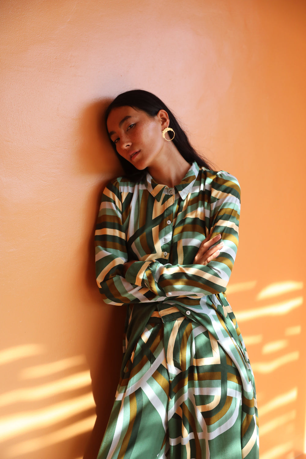 Astral Duster Dress - Juniper