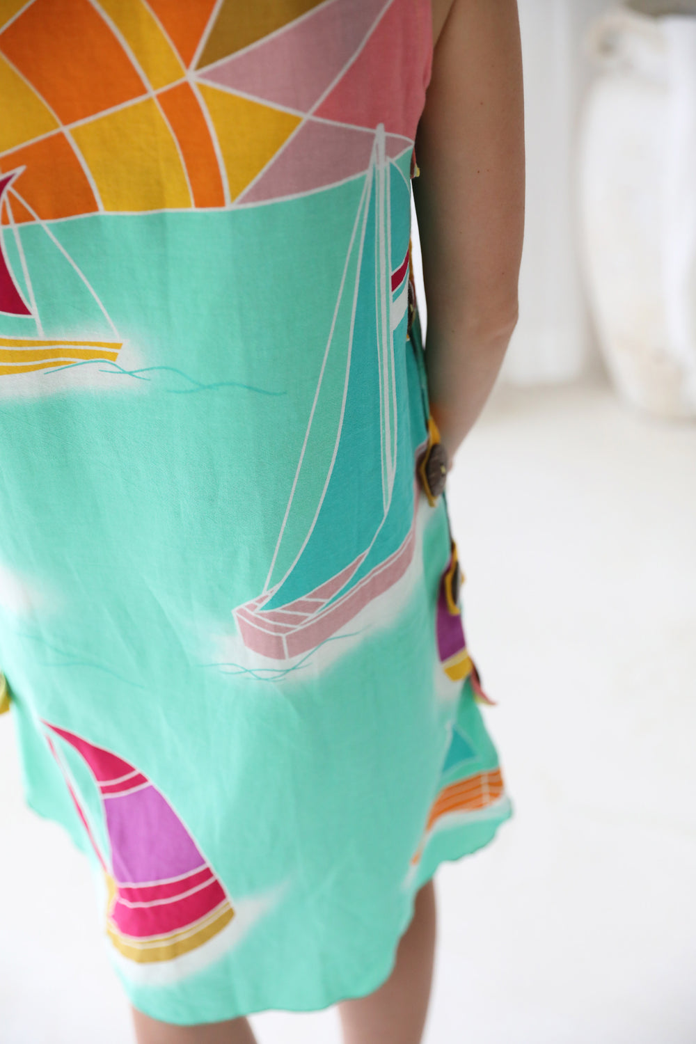 Yacht Club Buttoned Tunic
