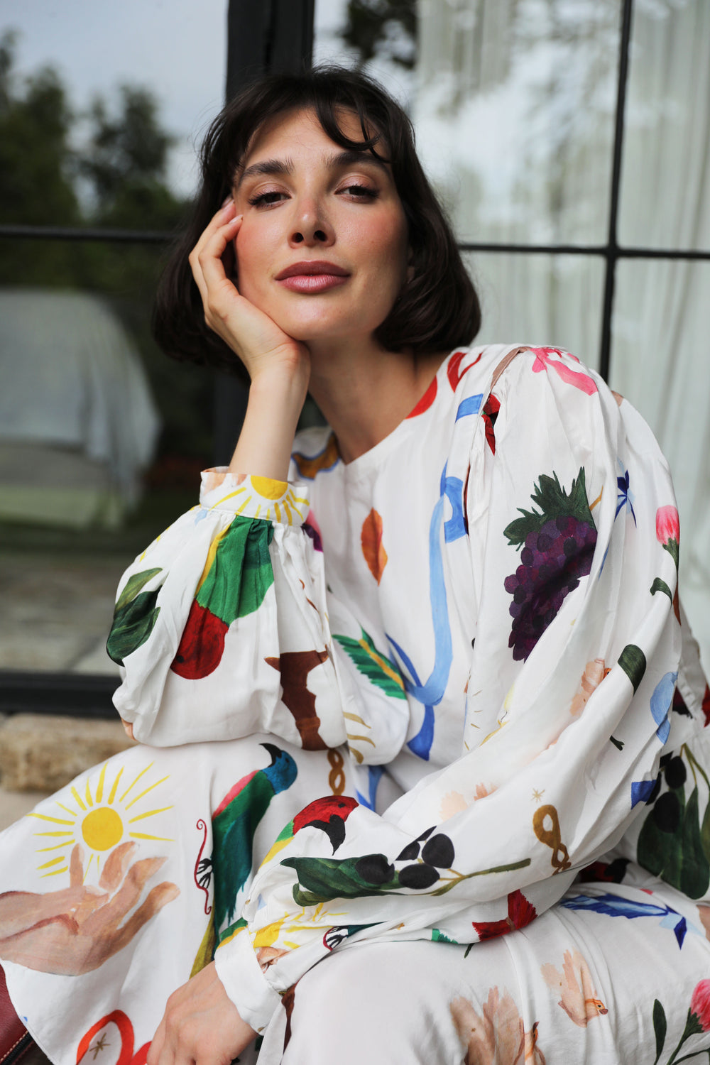 Boheme Gown - White