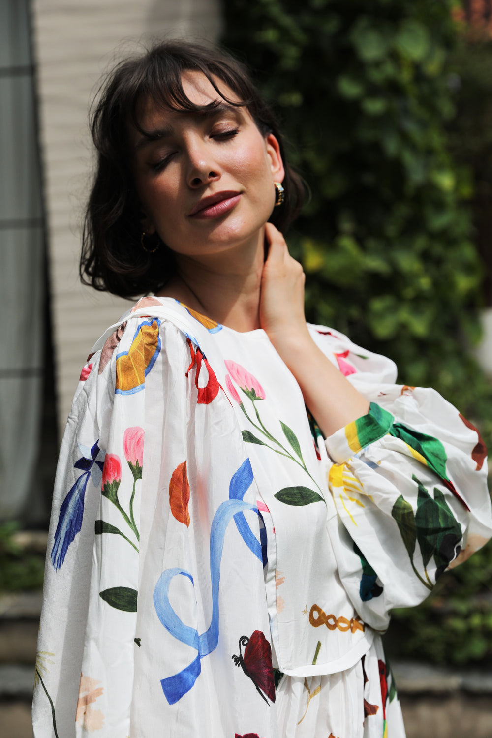 Boheme Gown - White