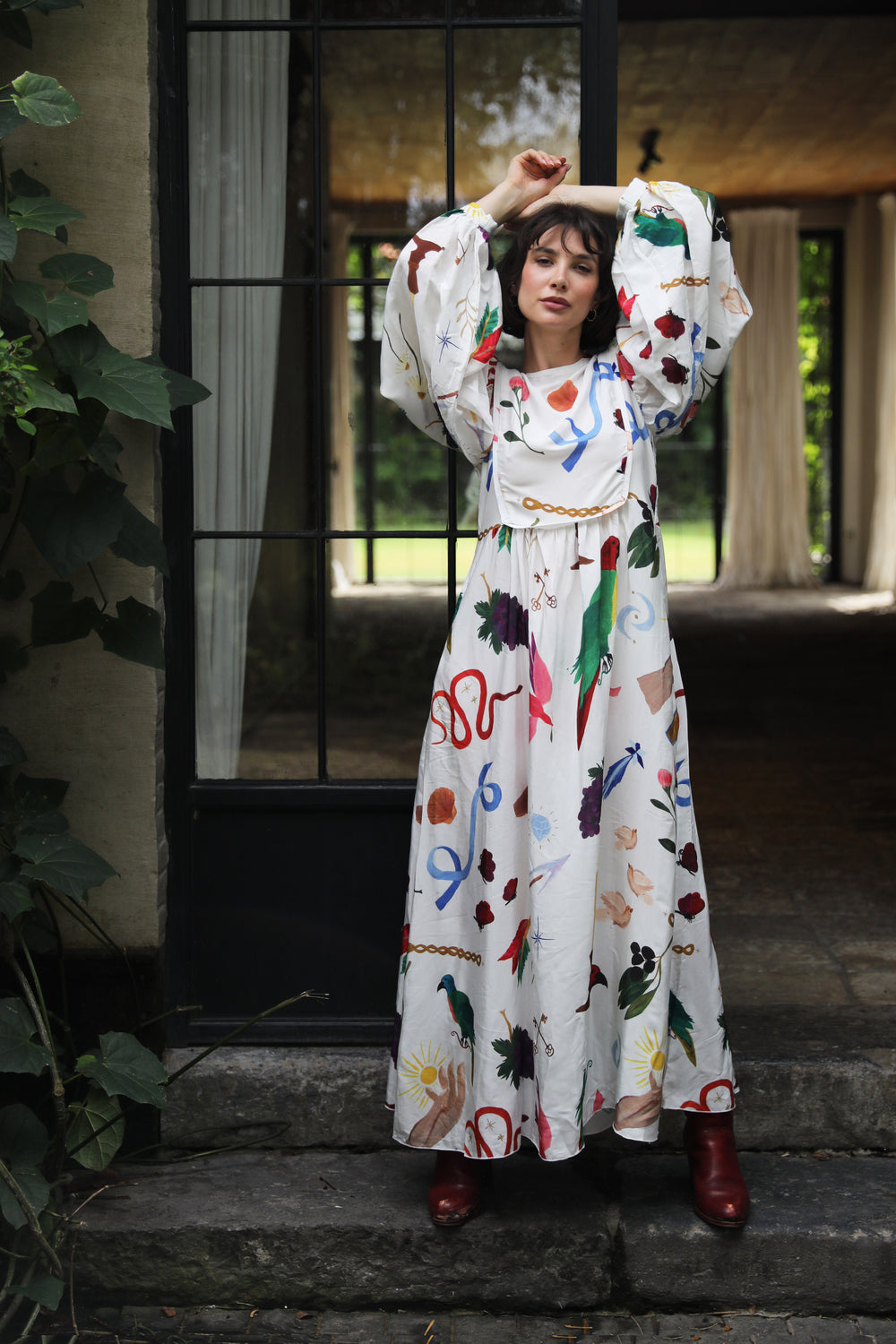 Boheme Gown - White