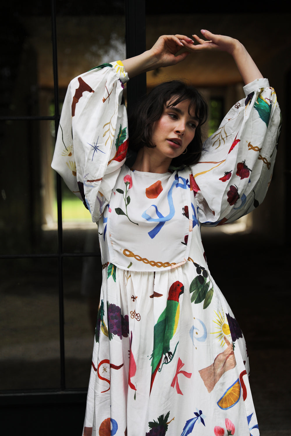 Boheme Gown - White