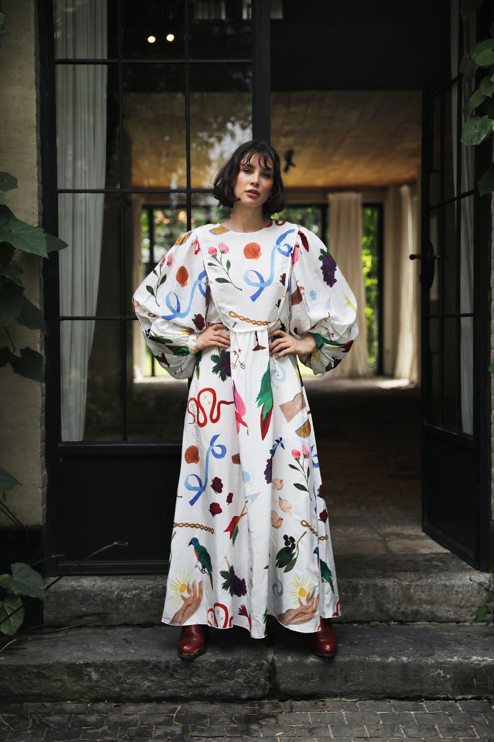 Boheme Gown - White