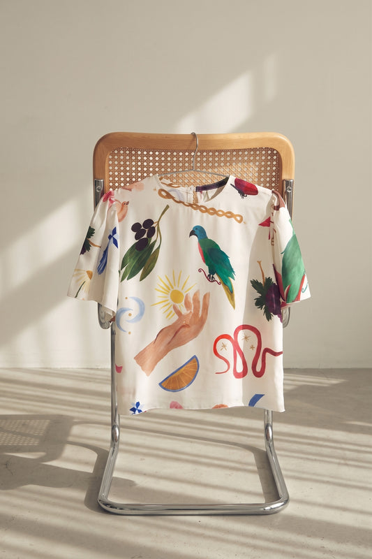 Boheme Top - White - Frank And Dollys
