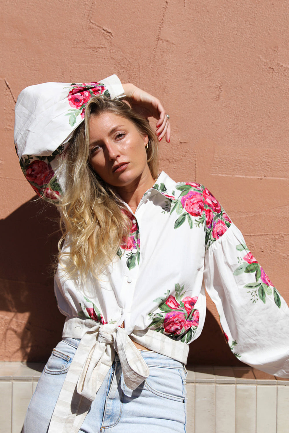 Casa Rosetta Bow Shirt