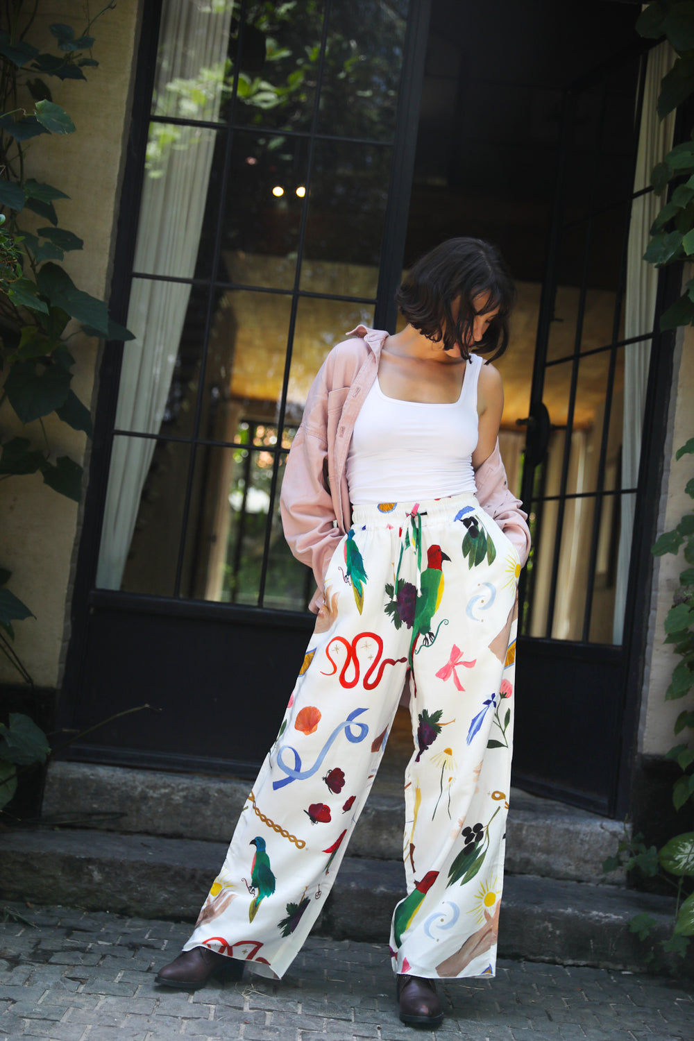 Boheme Pants - White