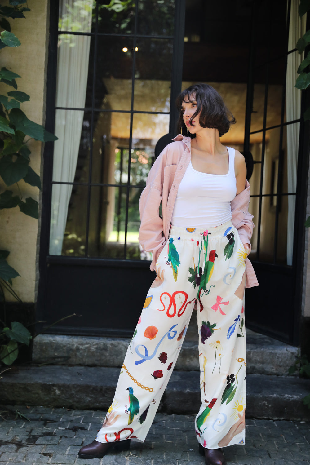 Boheme Pants - White