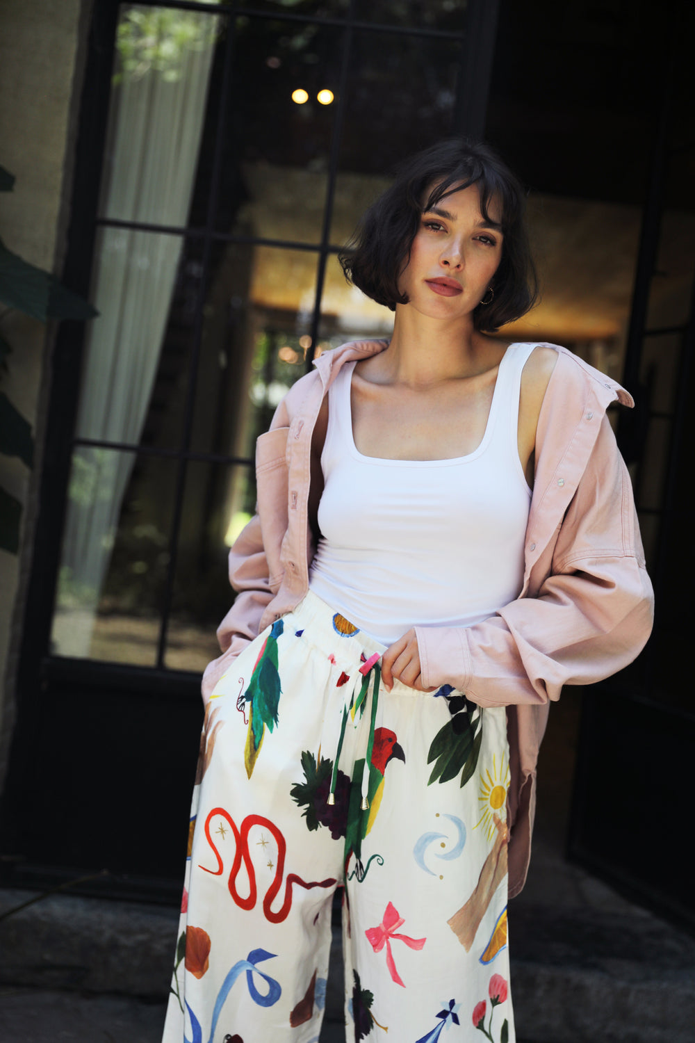 Boheme Pants - White