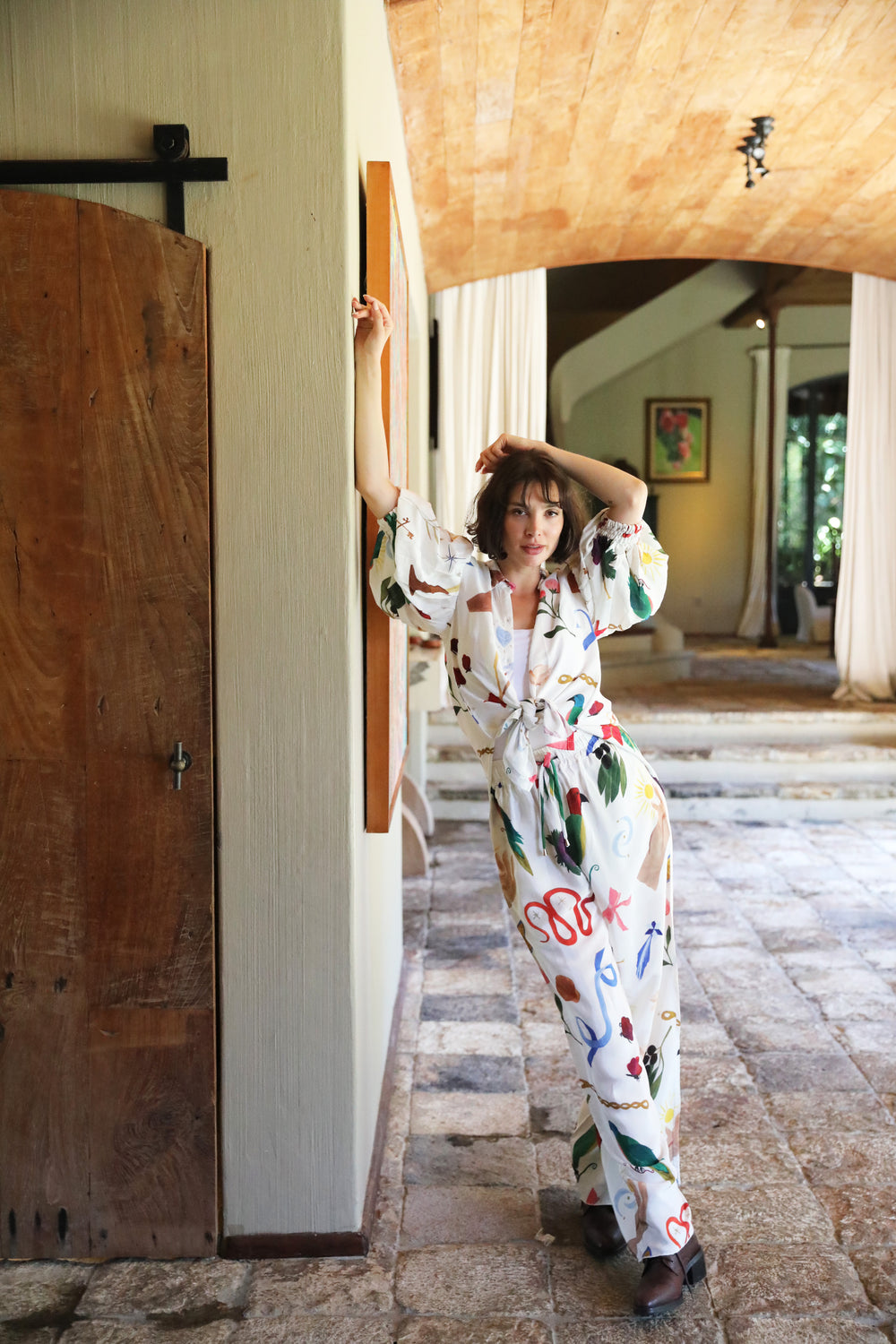Boheme Pants - White