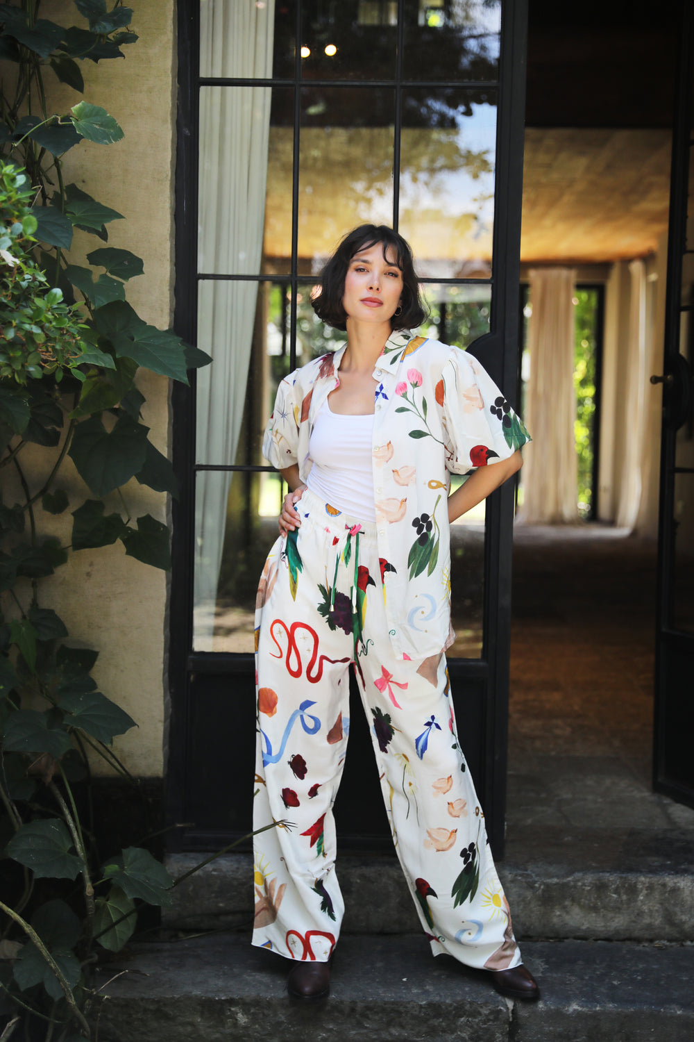 Boheme Pants - White