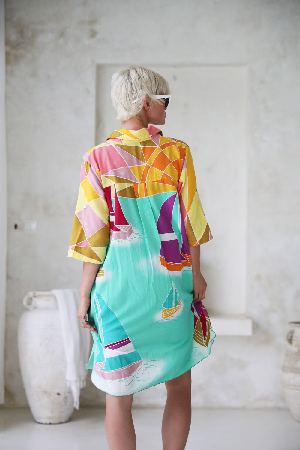 Yacht Club Shirt Dress