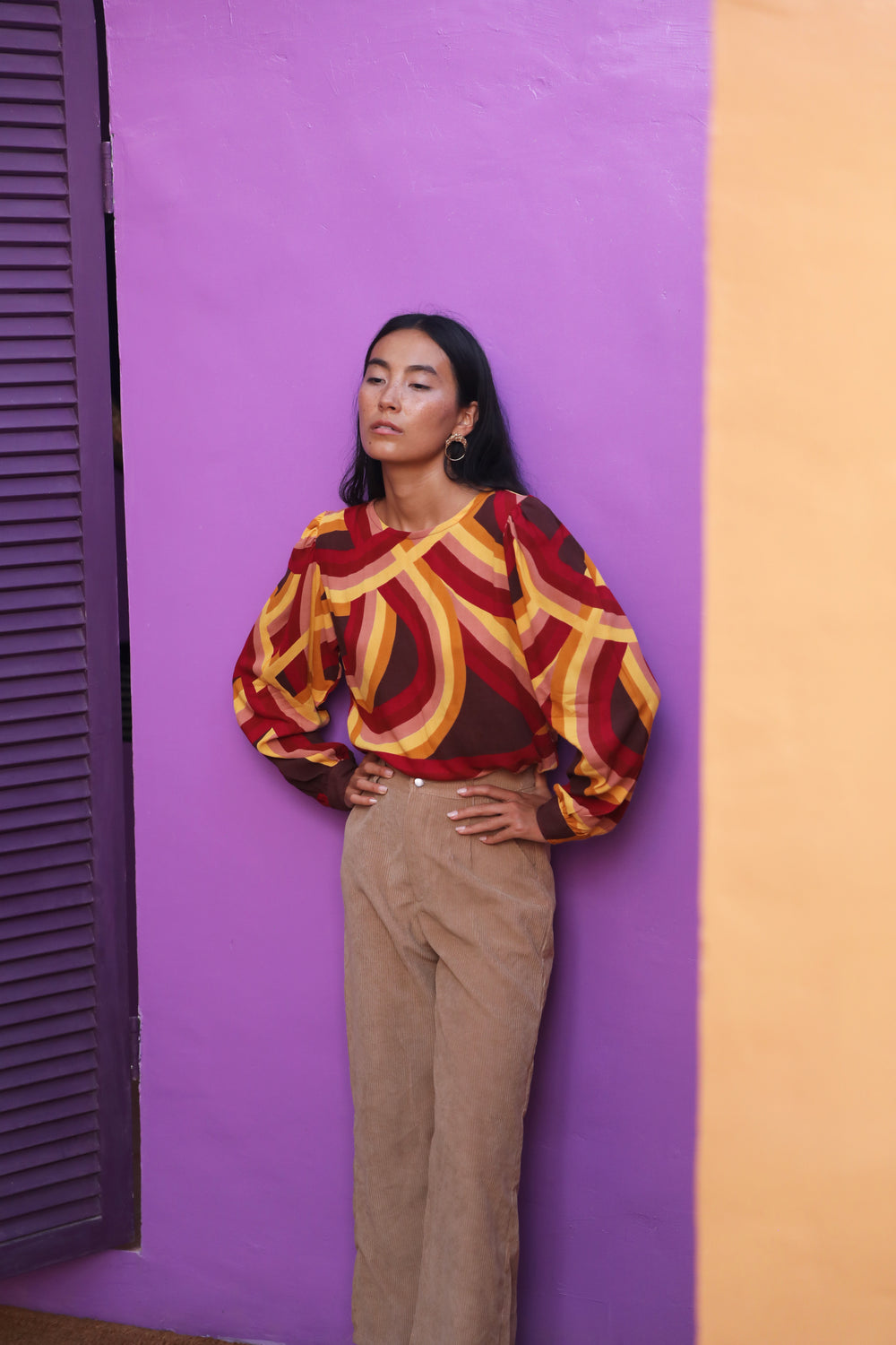 Astral Blouse - Henna - Frank And Dollys