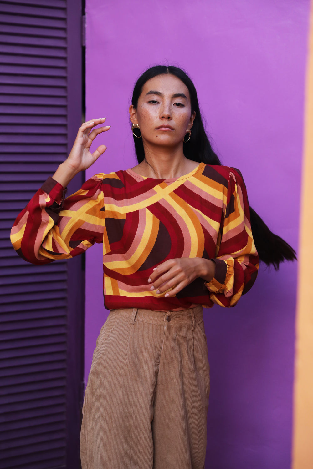 Astral Blouse - Henna