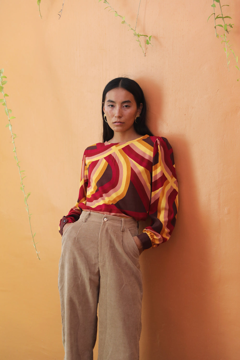 Astral Blouse - Henna - Frank And Dollys