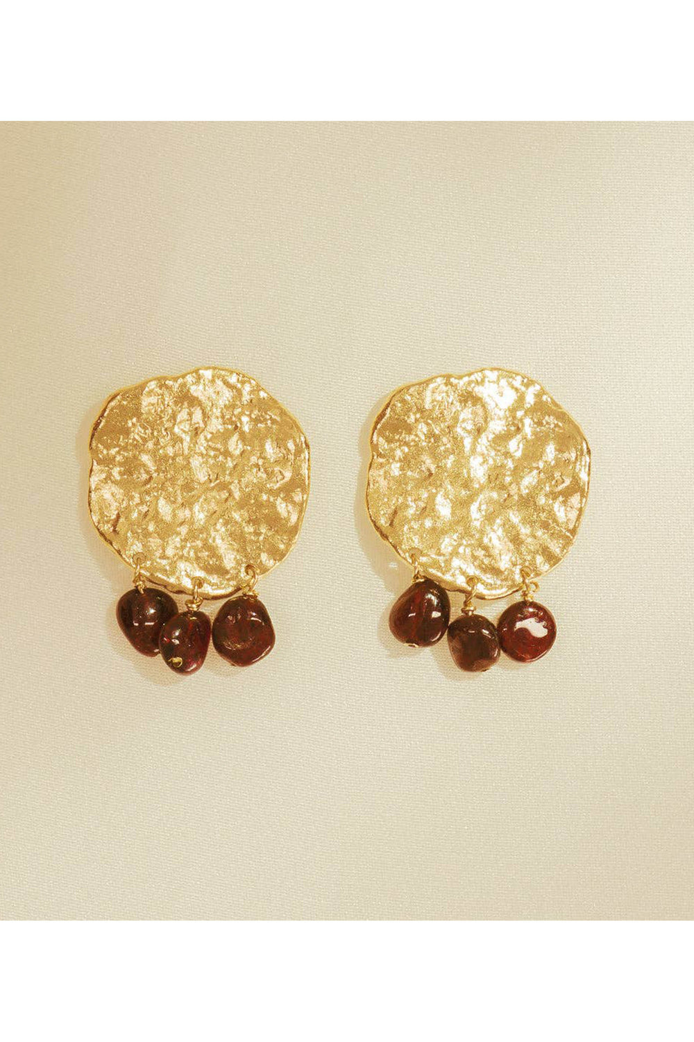 Ayda Red Earrings